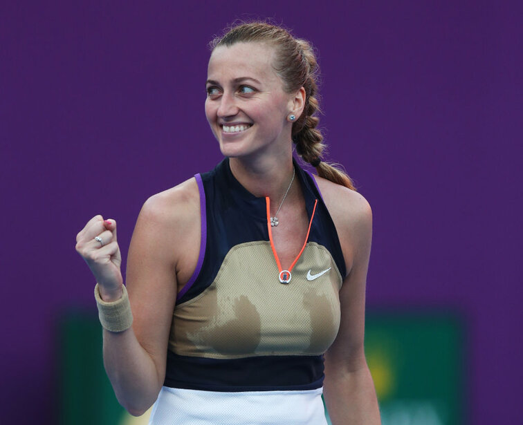 Petra Kvitova meets Garbine Muguruza in the final