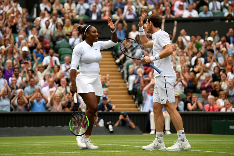 Serena Williams und Andy Murray in Wimbledon