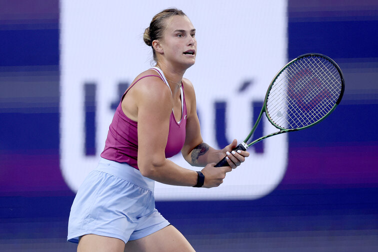 Aryna Sabalenka is also in Miami in the round of 16