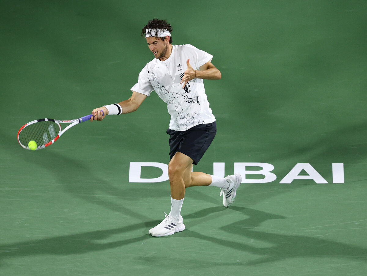 Dubai Championships: Tennis 2021: Dominic Thiem vs Lloyd Harris