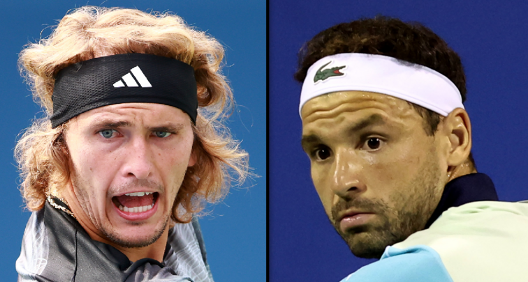 Alexander Zverev, Grigor Dimitrov Alexander Zverev, Grigor Dimitrov
