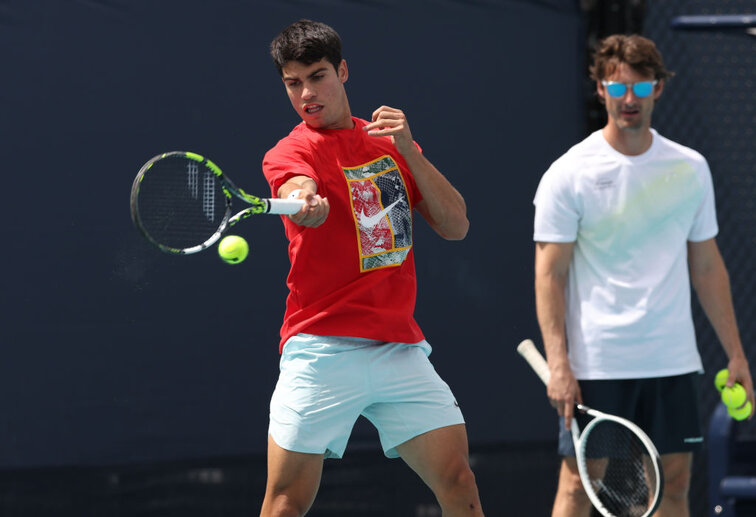 Juan Carlos Ferrero still has a lot of confidence in Carlos Alcaraz