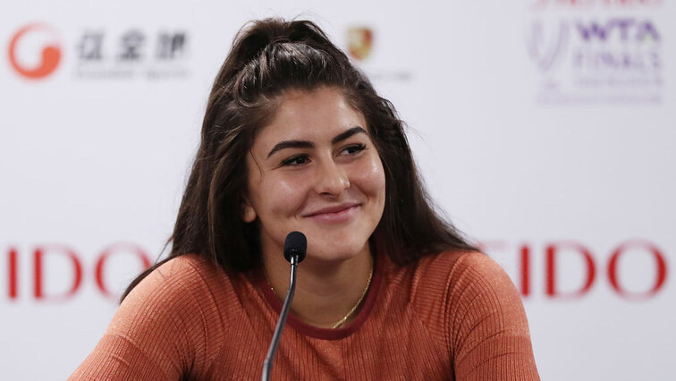 Bianca Andreescu hat als erste Tennisspielerin zugeschlagen