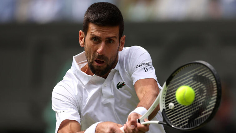 Novak Djokovic schlägt erstmals seit Wimbledon wieder auf