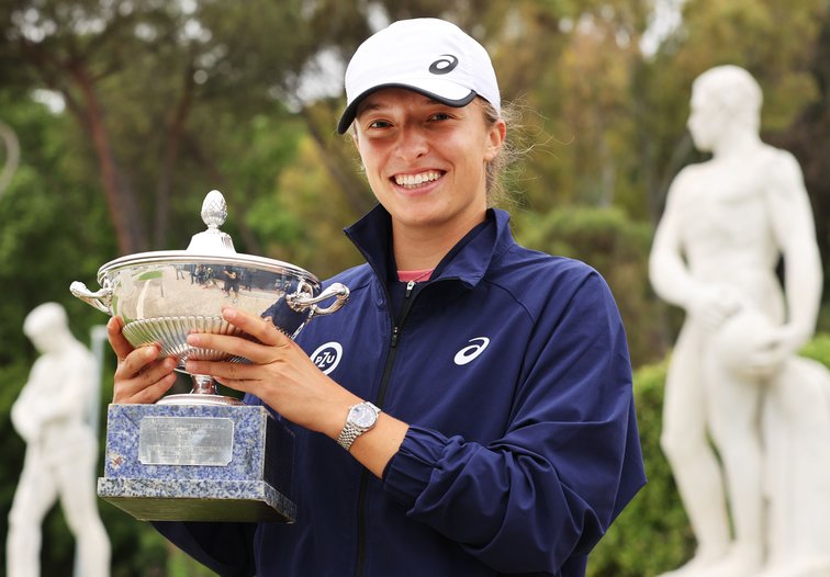Iga Swiatek was crowned champion in Rome in an impressive manner