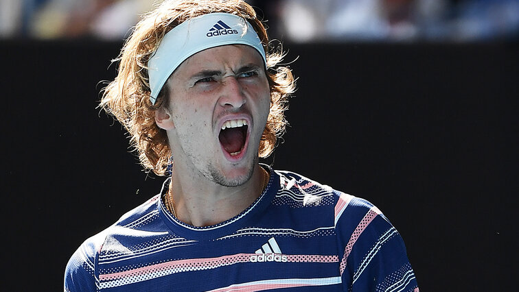 Alexander Zverev ist in Melbourne bis dato makellos Alexander Zverev ist in Melbourne bis dato makellos