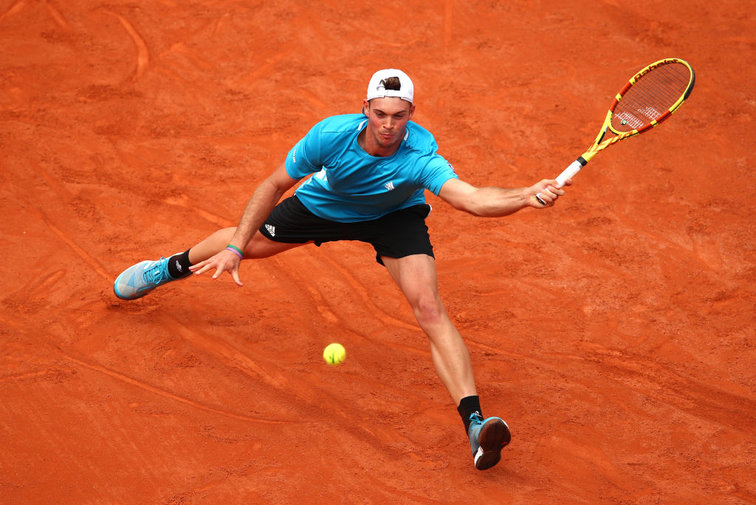 Maximilian Marterer at the French Open in Paris
