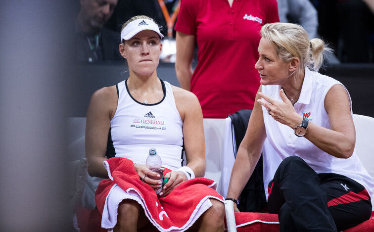 Angelique Kerber und Barbara Rittner