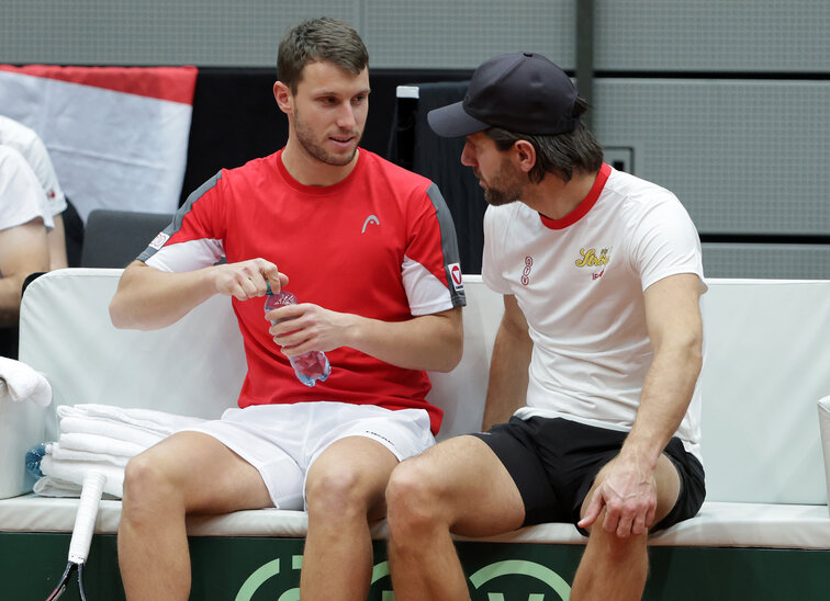 Jürgen Melzer fand für die Vorgehensweise von Filip Misolic klare Worte Jürgen Melzer fand für die Vorgehensweise von Filip Misolic klare Worte