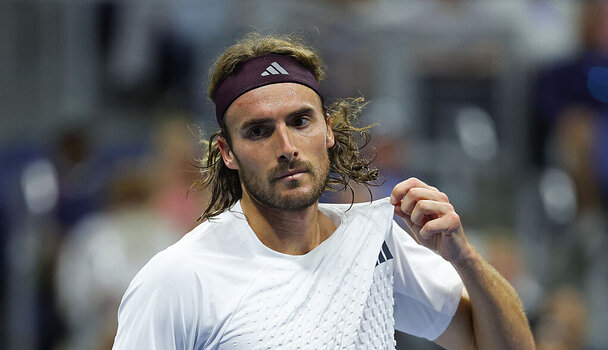 Stefanos Tsitsipas gewann beide Einzel im Davis Cup an diesem Wochenende.