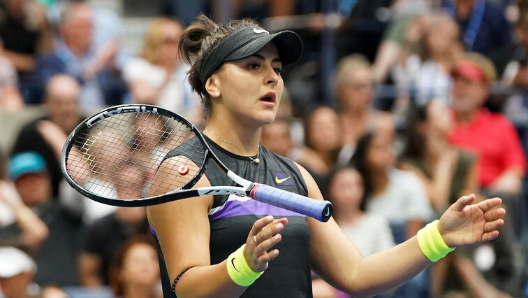 Bianca Andreescu musste gar nicht alles auspacken Bianca Andreescu musste gar nicht alles auspacken