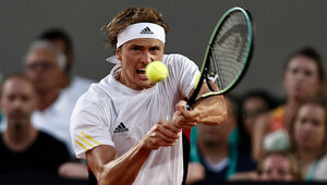 Alexander Zverev beim Davis Cup in Brasilien 2022