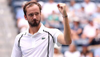 Daniil Medvedev steht in New York in Runde drei Daniil Medvedev steht in New York in Runde drei