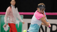 Die Österreicherinnen rund um Julia Grabher mussten sich beim Fed Cup Estland geschlagen geben. 