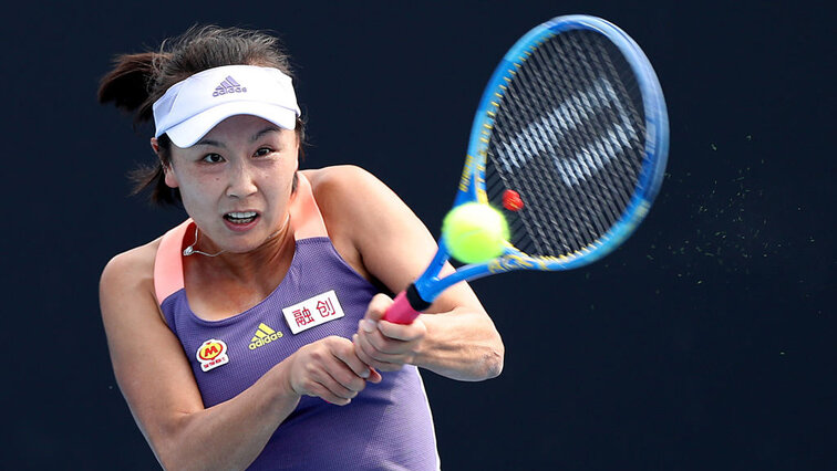 Peng Shuai made a statement