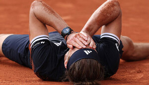 Alexander Zverev hat nicht nur sich selbst an die Grenzen der Belastbarkeit gebracht