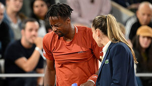 Gael Monfils stand am Dienstag kurz vor dem Verletzungs-Aus