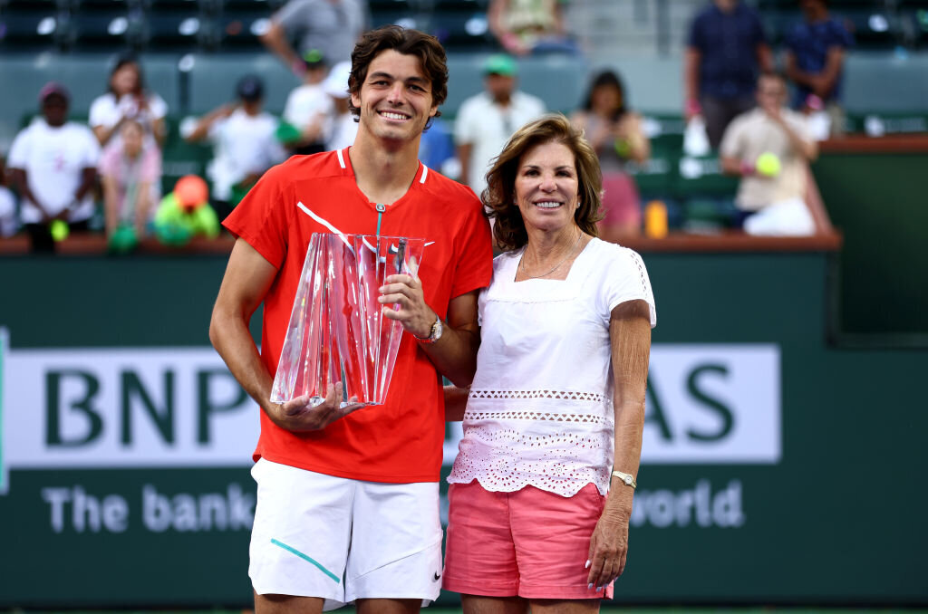 Taylor Fritz Der Apfel fällt nicht weit vom Stamm ·