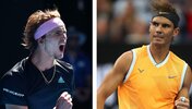 Zverev und Nadal könnten erst im Finale aufeinadertreffen