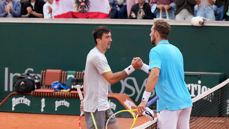 Sebastian Ofner und Jan-Lennard Struff spielen am heutigen Dienstag um den Einzug in die zweite Runde.