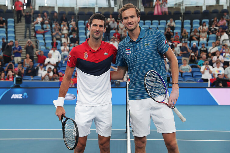 Novak Djokovic, Daniil Medvedev