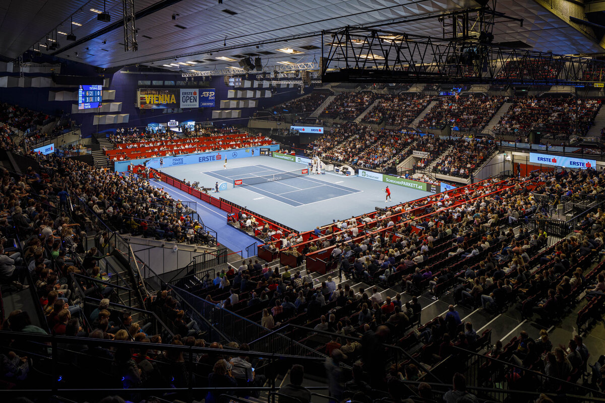Erste Bank Open 2021 Fast 60.000 Zuschauer in Wien dabei · tennisnet