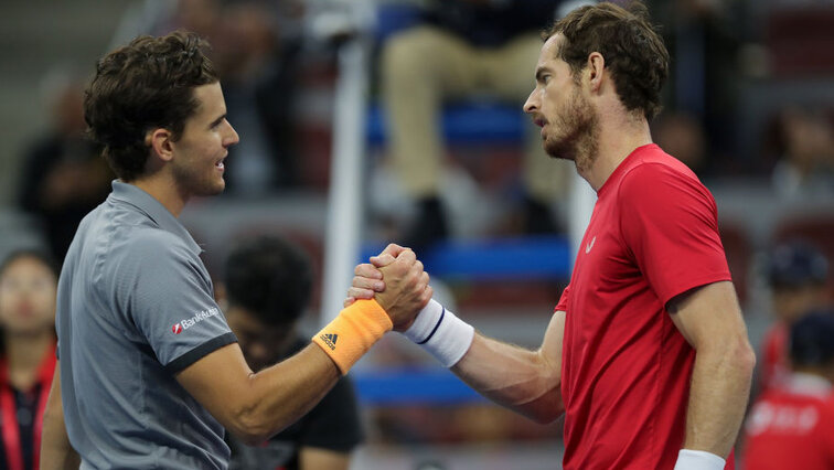 Dominic Thiem meets Andy Murray for the fifth time