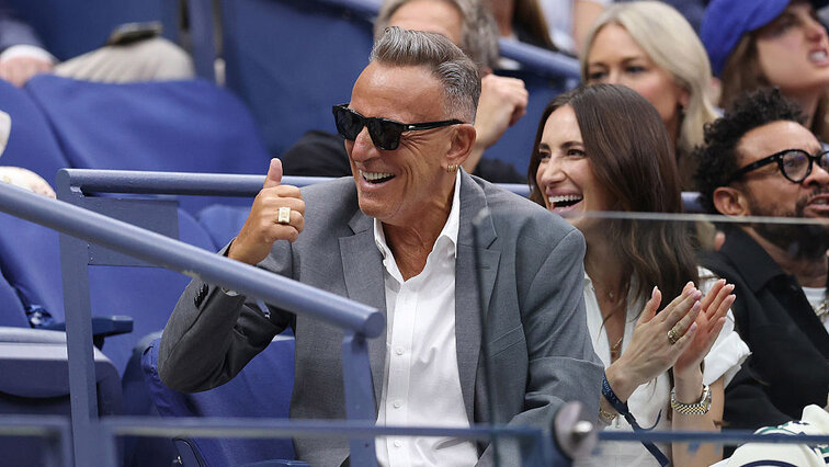 Der Boss wurde von Publikum vollumfänglich gefeiert: Bruce Springsteen im Sonntag im Arthur Ashe Stadium Der Boss wurde von Publikum vollumfänglich gefeiert: Bruce Springsteen im Sonntag im Arthur Ashe Stadium