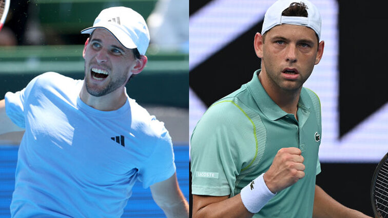 Dominic Thiem trifft in Runde eins von Zadar auf Filip Krajinovic Dominic Thiem trifft in Runde eins von Zadar auf Filip Krajinovic