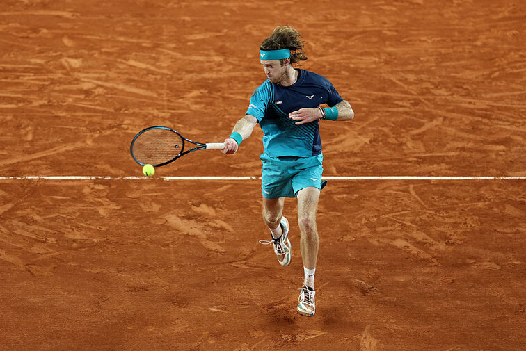 Andrey Rublev gewann in drei Sätzen Andrey Rublev gewann in drei Sätzen