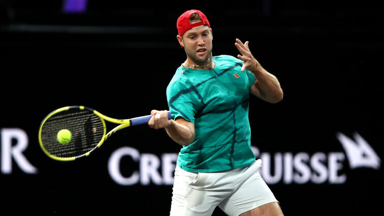 Das vielleicht schnellste Handgelenk im Tenniszirkus: Jack Sock