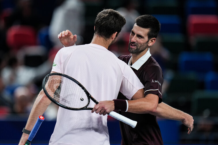 Hubert Hurkacz, Novak Djokovic