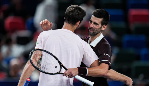Hubert Hurkacz, Novak Djokovic