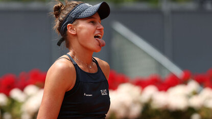 Veronika Kudermetova steht erstmals im Halbfinale eines WTA-1000er-Turniers