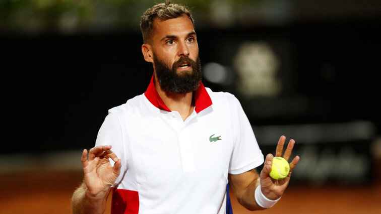 Benoit Paire no longer knows where his head is