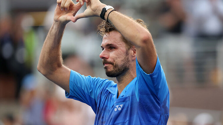 Stan Wawrinka hat am Montag noch einmal ein paar Herzen erobert