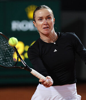 Elina Svitolina am Donnerstag in Rom