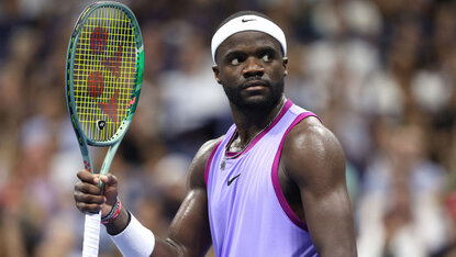 Frances Tiafoe spielt am Freitag um den Einzug in das Finale der US Open 2024 Frances Tiafoe spielt am Freitag um den Einzug in das Finale der US Open 2024