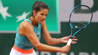 Julia Görges könnte sich auch ohne Tennis gut beschäftigen Julia Görges könnte sich auch ohne Tennis gut beschäftigen