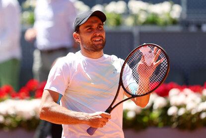 Aslan Karatsev steht beim ATP-Masters-1000-Turnier in Madrid im Halbfinale