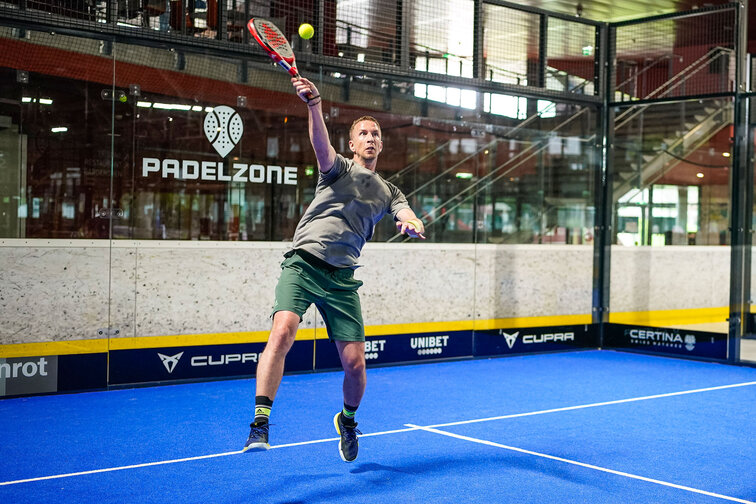 Ex-soccer star Marc Janko has long since become a padel fan