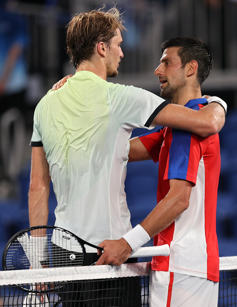 Alexander Zverev, Novak Djokovic