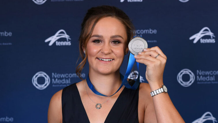 Ashleigh Barty, die Nummer eins der Welt Ashleigh Barty, number one in the world