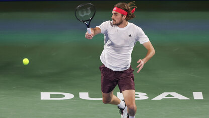 Stefanos Tsitsipas in Dubai Stefanos Tsitsipas in Dubai
