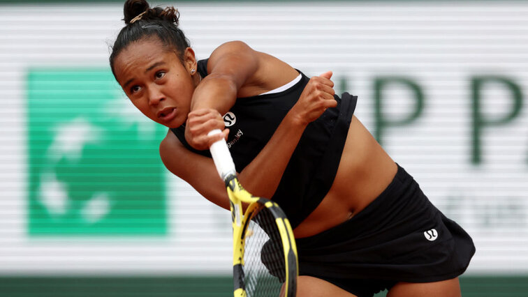 Leylah Fernandez steht erstmals im Achtelfinale von Roland Garros