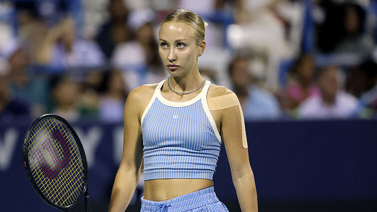 Anastasia Potapova hat den Nerventest in Washington bestanden