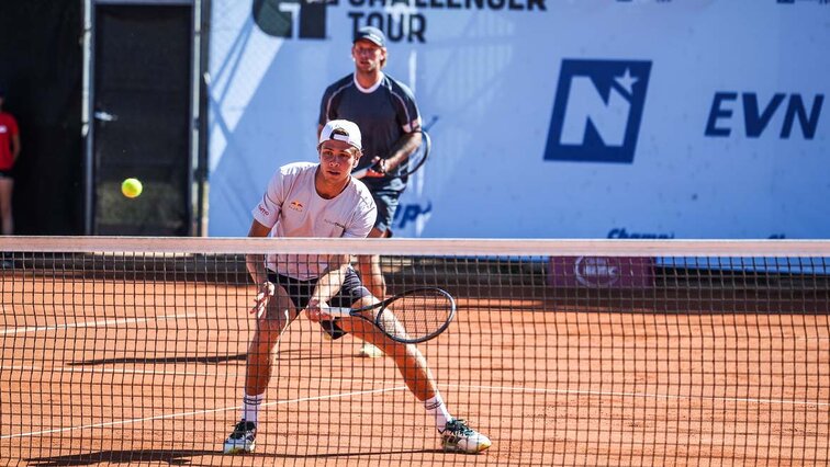 Joel Schwärzler und Neil Oberleitner am Donnerstag in Tulln Joel Schwärzler und Neil Oberleitner am Donnerstag in Tulln