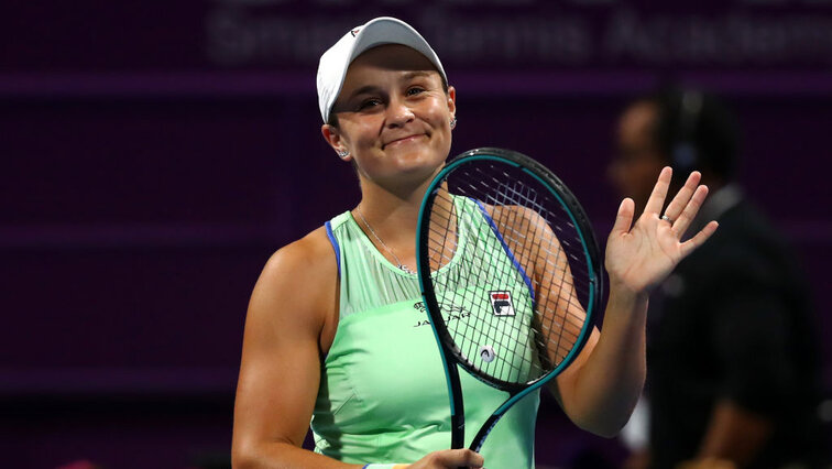 Ashleigh Barty tops the WTA world rankings