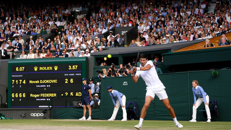 There will certainly not be full ranks at Wimbledon in 2021