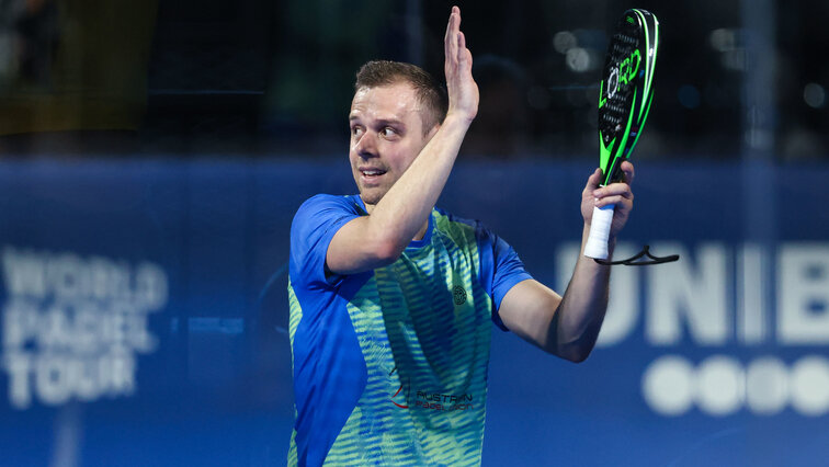 David Alten bei der World Padel Tour in Wien